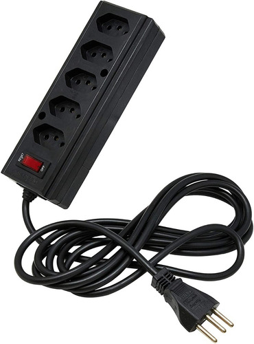Encontraproduto.com.br - Filtro De Linha 5 Tomadas Hércules 10a 1.20 M Interneed