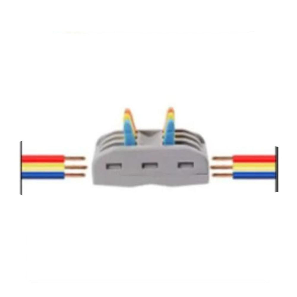 Encontraproduto.com.br - Conector Emenda Isola 0.75 4mm² 3p 32a 400v 223c Interneed