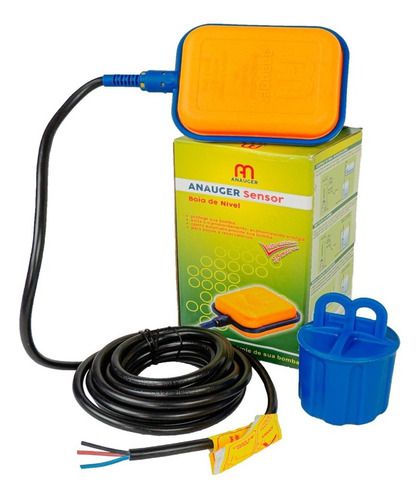 Encontraproduto.com.br - Boia de Nível Sensor 15a 3,5m Anauger