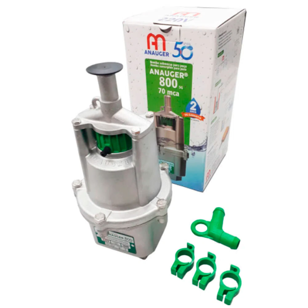 Encontraproduto.com.br - Bomba Submersa Anauger 800 65 Mca 3/4 Pol
