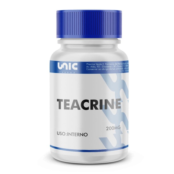 Encontraproduto.com.br - Teacrine 200mg com selo de autenticidade 60 Cápsulas
