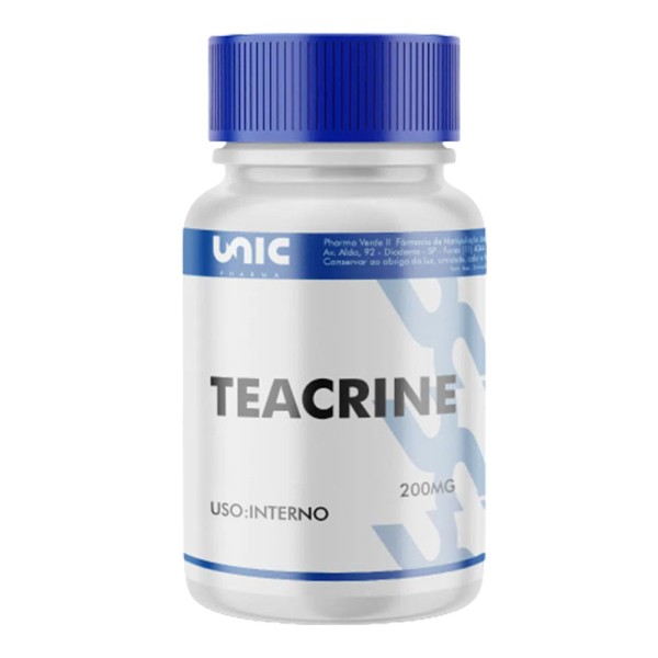 Encontraproduto.com.br - Teacrine 200mg com selo de autenticidade 60 Cápsulas
