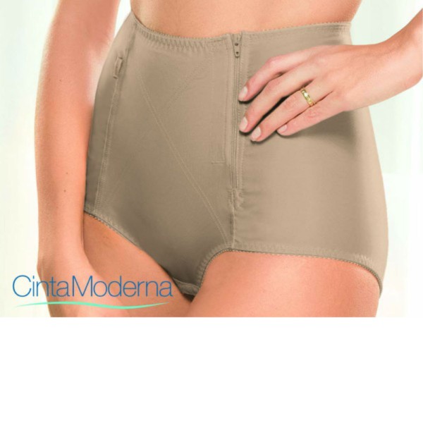 Encontraproduto.com.br - Cinta Calça Em Setinete 530 - Bege