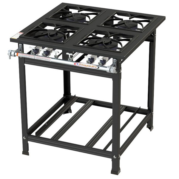 Encontraproduto.com.br - Fogão 4 Bocas 30x30 Baixa Pressão PF70 Itajobi Grelha Trevo  Linha Ativo G1 2 Queimadores Simples e 2 Queimadores Duplos