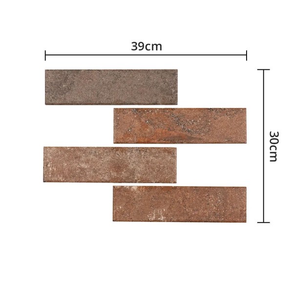 Encontraproduto.com.br - Revestimento Para Parede Interna e Externa Mosaico Portobello 7x26cm Georgian Blend Matte Flat Ft
