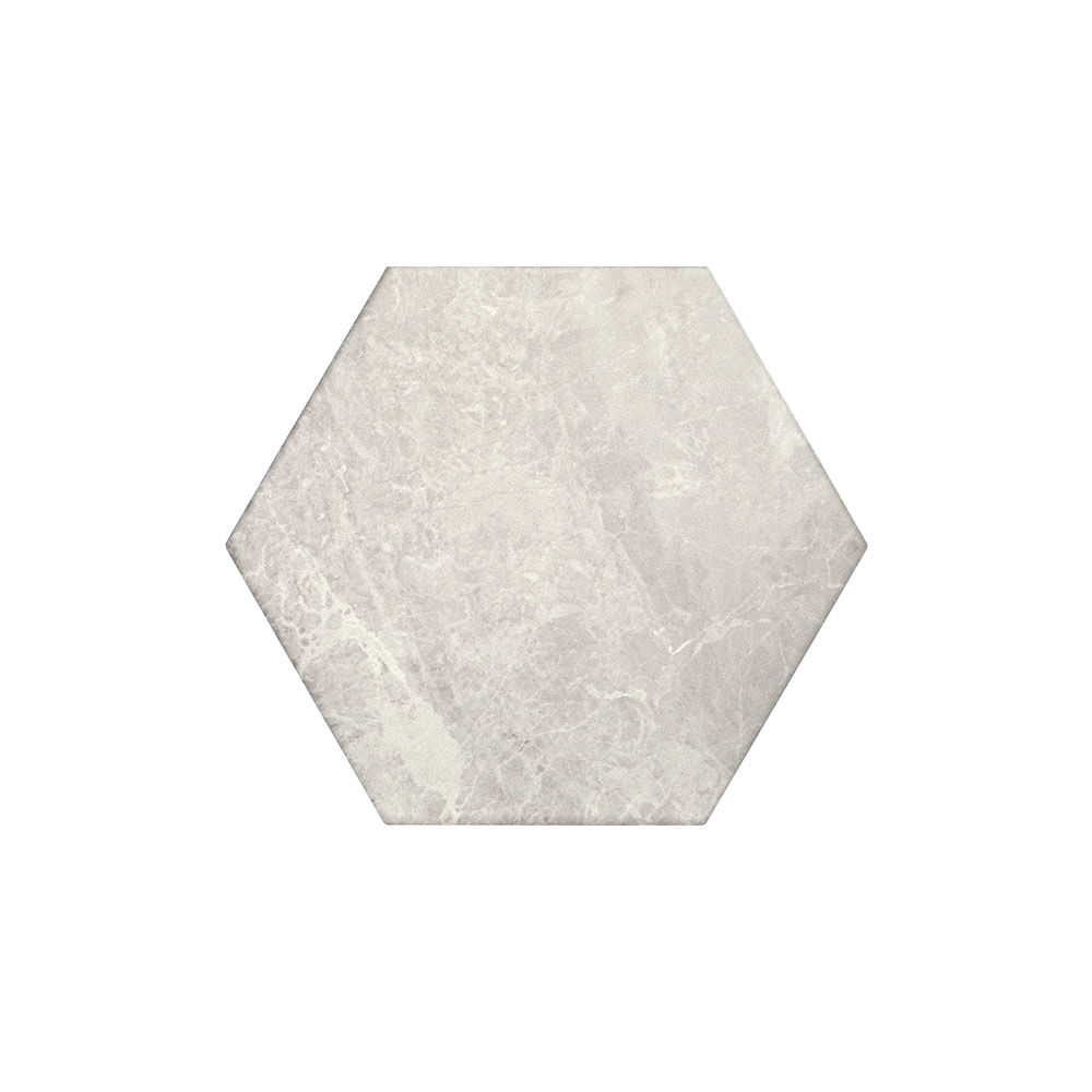 Revestimento Storm White Hexa Natural Bold 20x20cm - 204264E - Portobello