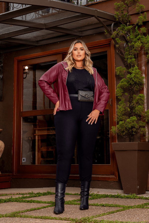 Calça Alfaiataria Roma Plus Size PRETO
