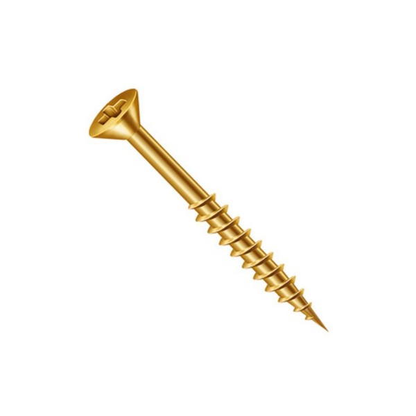 Encontraproduto.com.br - Parafuso Chipboard Cabeça Chata Phillips 3,0 X 30mm Ciser Caixa 1000 Un