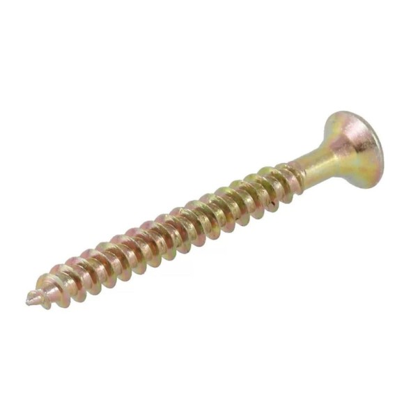 Encontraproduto.com.br - Parafuso Chipboard Cabeça Chata Phillips 6,0 X 40mm Ciser Caixa 200 Un