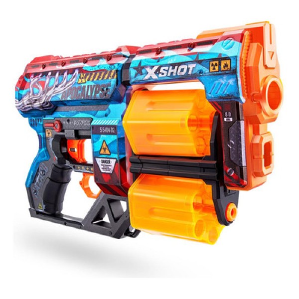 Lançador X-Shot - Skins - Dread - 12 Dardos - Apocalipse
