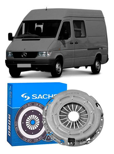 Platô Embreagem Mercedes Benz Sprinter Euro 99 a 2015 Sachs 1531