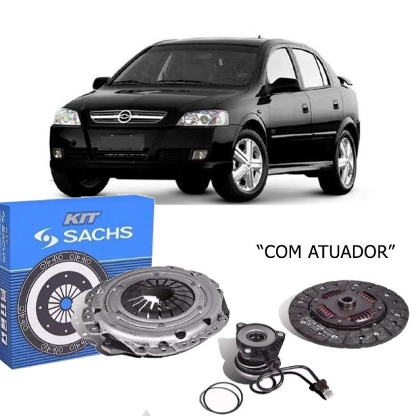 Encontraproduto.com.br - Kit Embreagem Astra 1.8 2.0 8V 1999 A 2011 Com Atuador