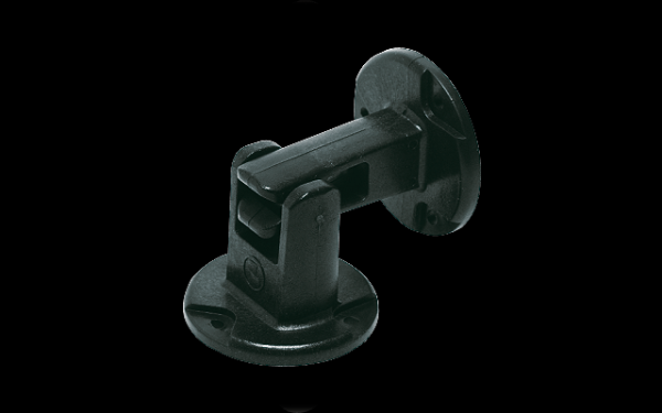 Trava Porta Parede/Piso Polímero Preto - Soprano