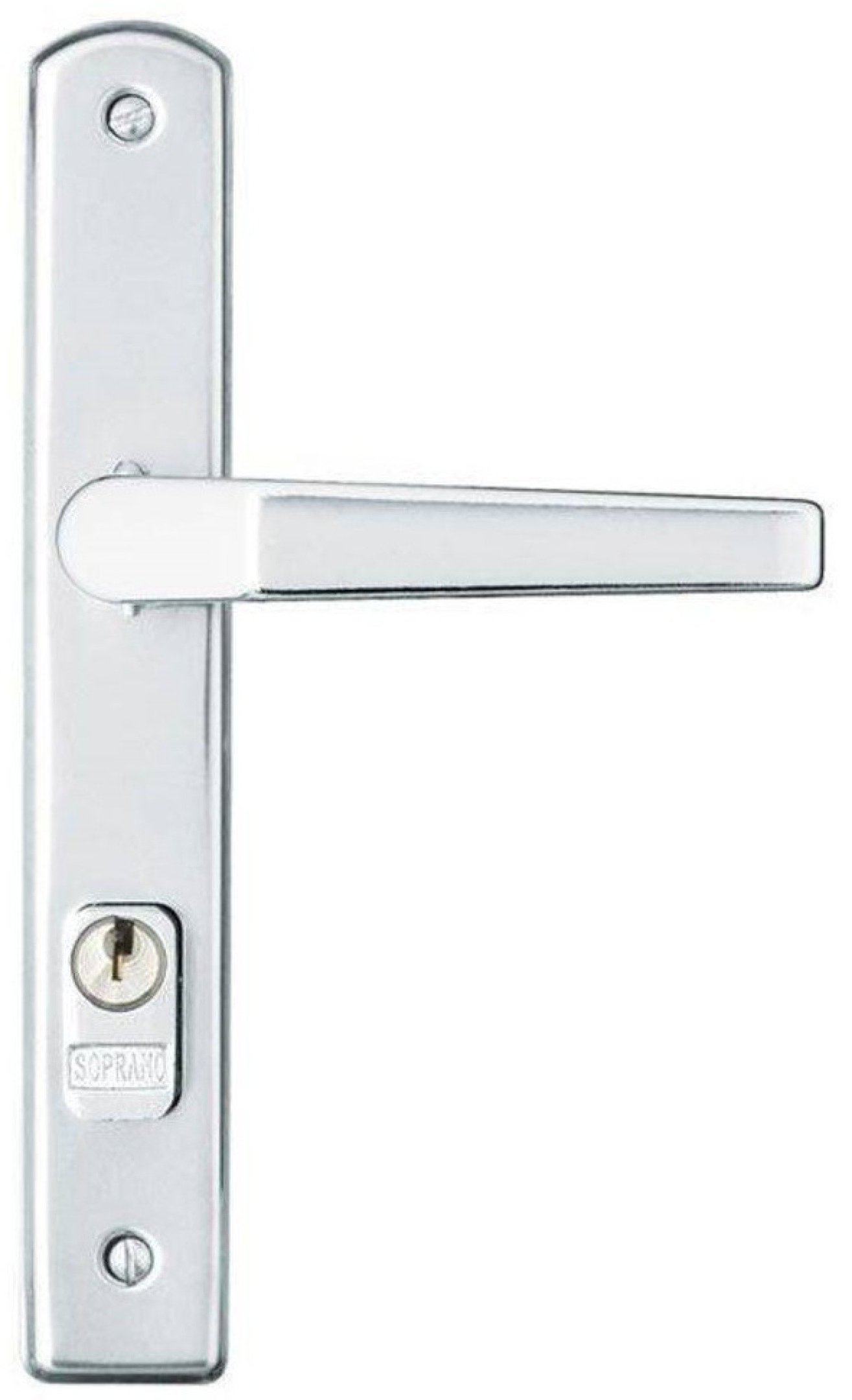 Encontraproduto.com.br - Fechadura Popline Externa ESP15 PY45 Cromado - Soprano