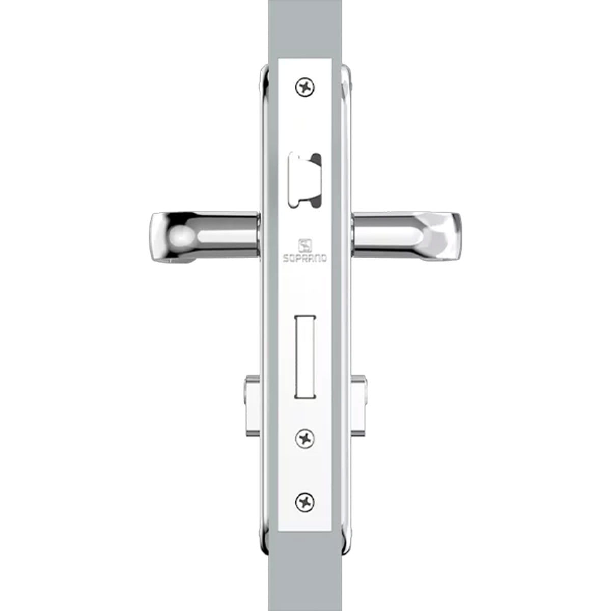 Encontraproduto.com.br - Fechadura Ícaro Externa ESP19 PK53 Cromado - Soprano