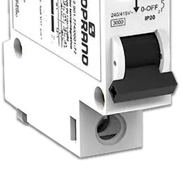 Encontraproduto.com.br - Disjuntor Monopolar SHB1 GII C0 70A - Soprano