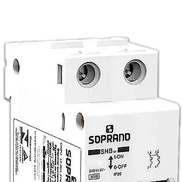 Encontraproduto.com.br - Disjuntor Bipolar SHB2 GII C0 70A - Soprano