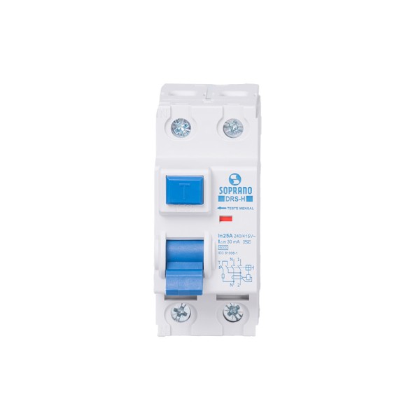 Encontraproduto.com.br - Interruptor Diferencial Residual - Drs2 H-025A - Soprano