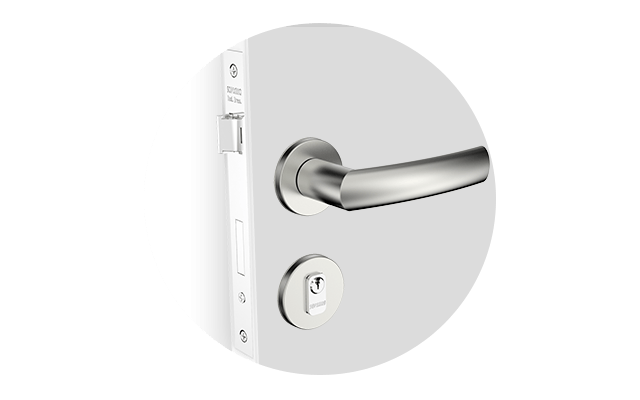 Encontraproduto.com.br - Fechadura Malibu Externa ROS38 PY Inox Escovado - Soprano