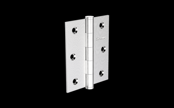 Encontraproduto.com.br - Dobradiça Média 3X2.1/2 Inox Polido Sem Anel Reto Pino Chato - Soprano