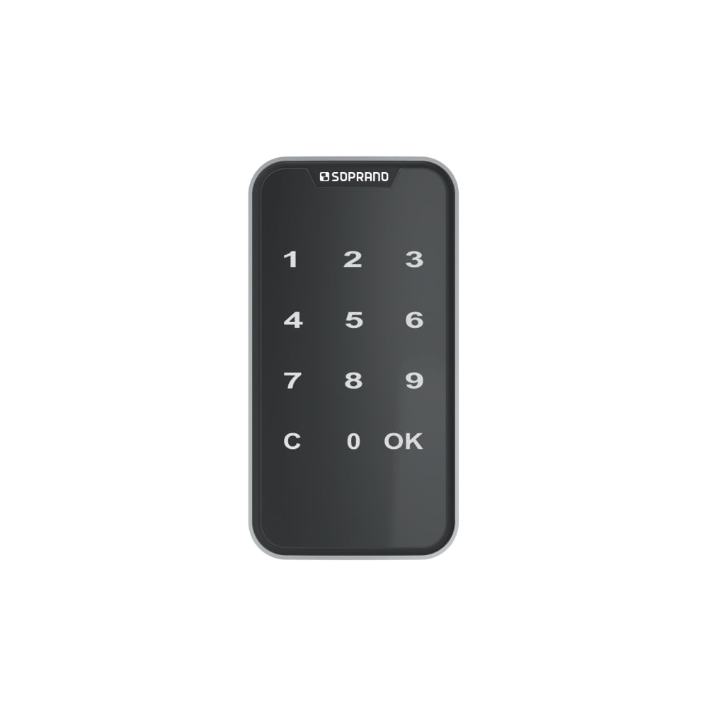 Encontraproduto.com.br - Fechadura Digital com senha para Móveis 1703 - Soprano