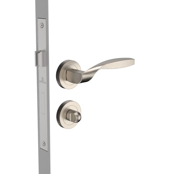 Fechadura Banheiro ROS6140X72 Acetinado Fluidi - Soprano