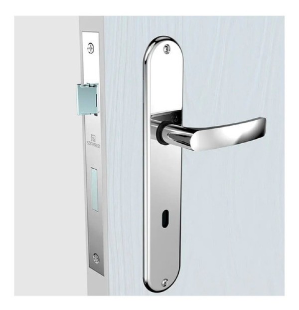 Encontraproduto.com.br - Fechadura Interna Pali Reta Esp19 55mm Cromada