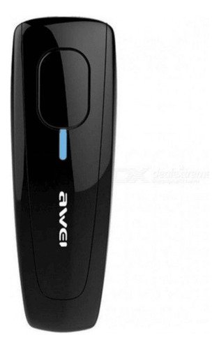 Headset Awei com Bluetooth Intra Auricular Preto - N3