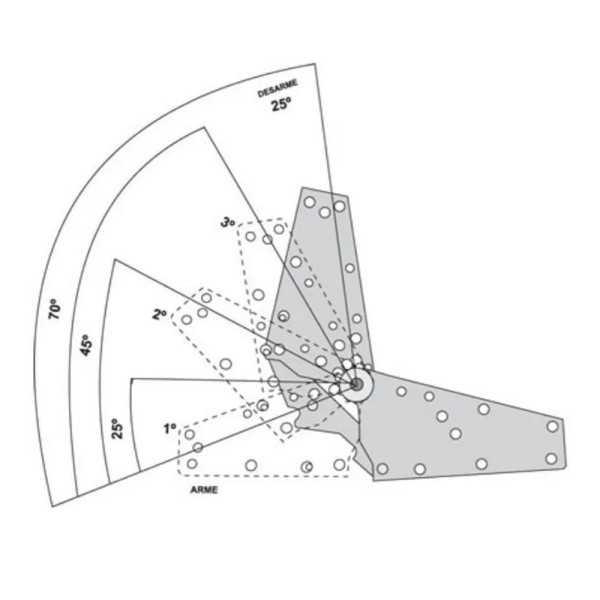 Encontraproduto.com.br - Catraca Para Sofa Cama 3 Estágios 4 Pares - M. Munhoz