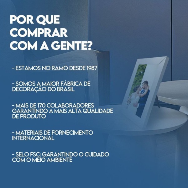Encontraproduto.com.br - Porta Retrato De Vidro 21x 100 Unidades