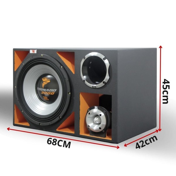Encontraproduto.com.br - Caixa 4 Vias 100% Jbl Tornado 3000 15