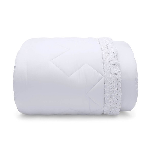 Edredom 300 Fios Cristal Renda Renascença Buettner