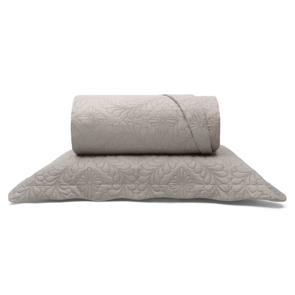 Encontraproduto.com.br - Colcha com Porta Travesseiro Matelassê Metrópole Levi Buettner