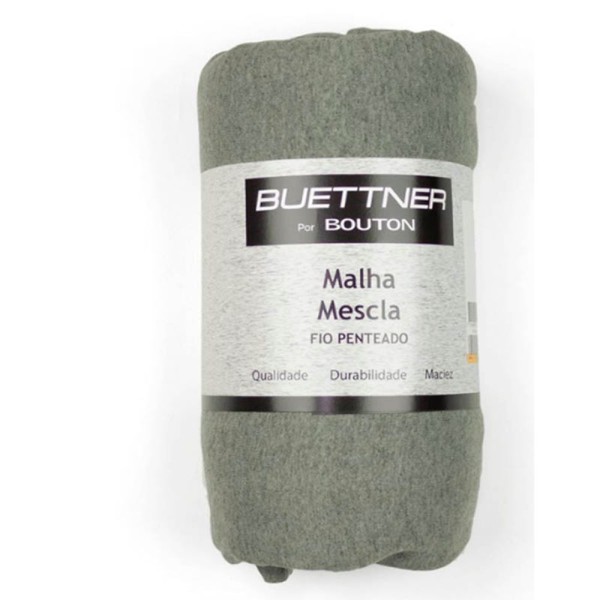 Encontraproduto.com.br - Lençol Com Elástico Buettner Casal Malha Mescla 138mx188mx30cm Bege