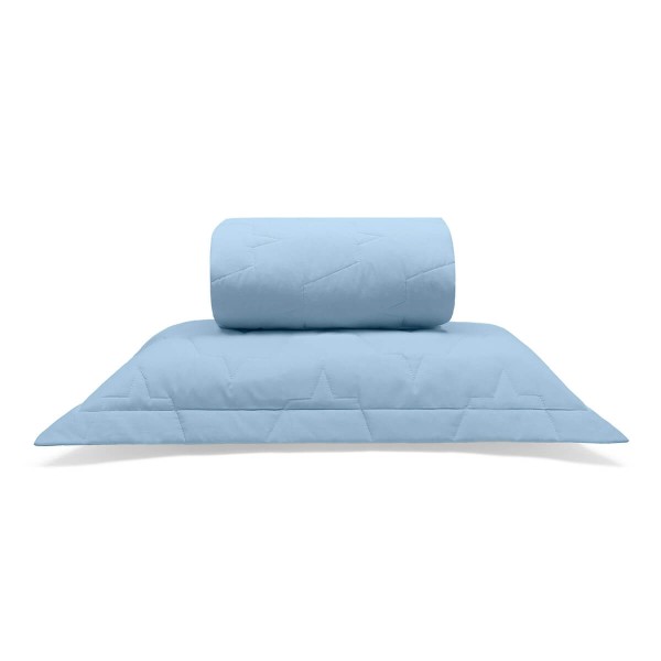 Colcha com Porta Travesseiro 180 Fios Ativa Sleep Buettner