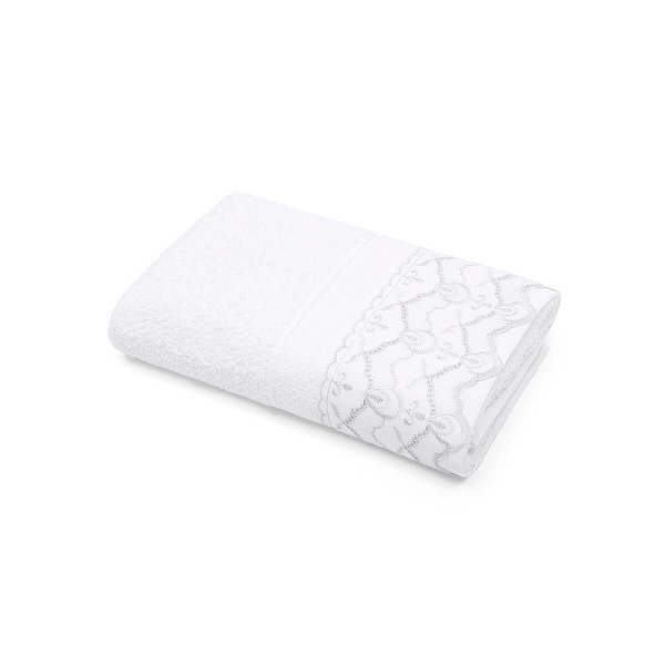 Toalha de Banho 70cm x 1,40m Melody Renda Elen Buettner