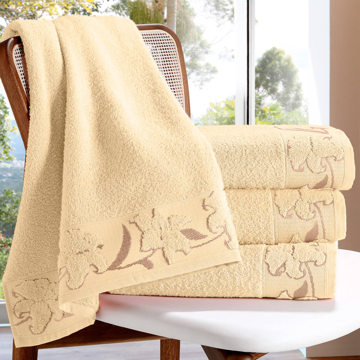 Toalha de Rosto 50cm x 70cm Studio Luna Buettner