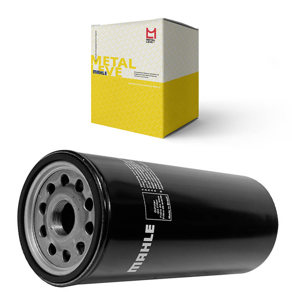 Filtro Óleo Caterpillar Compactador 815F Pavimentadora BG260C Mahle OC121