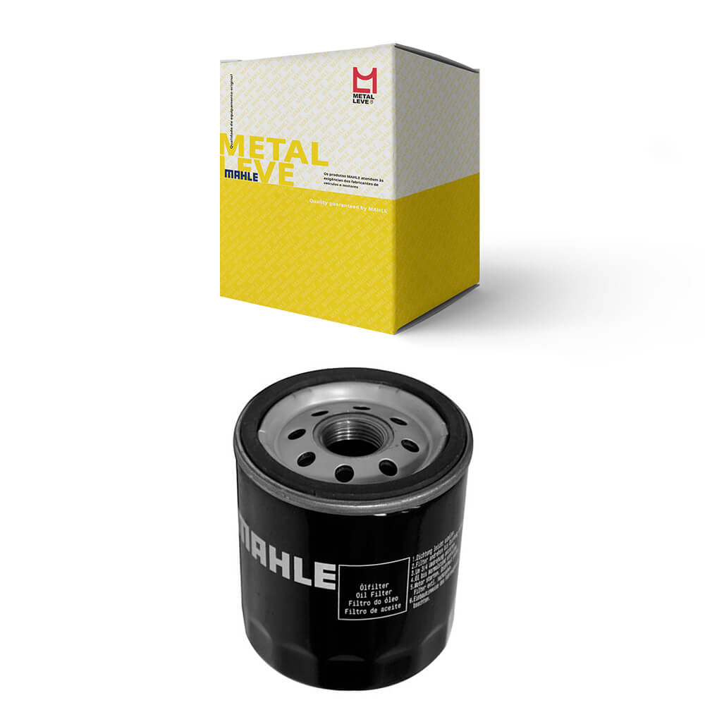 Filtro Óleo GM Tracker Citroen C3 C5 Xsara Peugeot 206 307 Renault Laguna Mahle