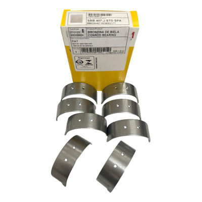 Jogo Bronzina De Biela Std Fiat Motor Fiasa Sbb407j Std