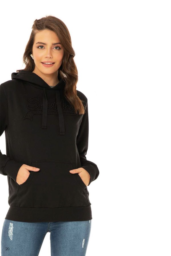 Encontraproduto.com.br - Moletom Canguru Zuup Supernice Preto