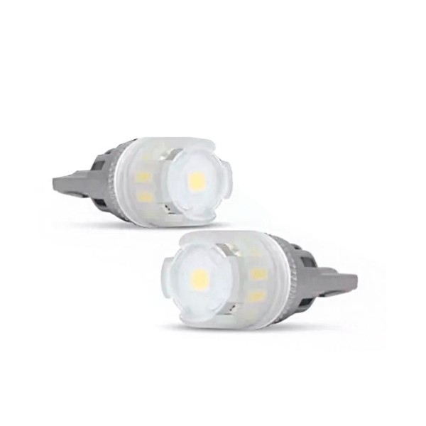 Encontraproduto.com.br - Par Lâmpada Led Branca Esmagada T10 13 Smd4014 Retrofit