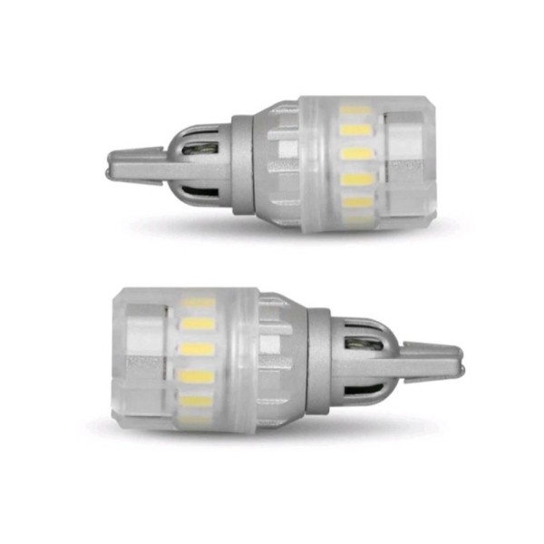 Encontraproduto.com.br - Par Lâmpada Led Branca Esmagada T10 13 Smd4014 Retrofit