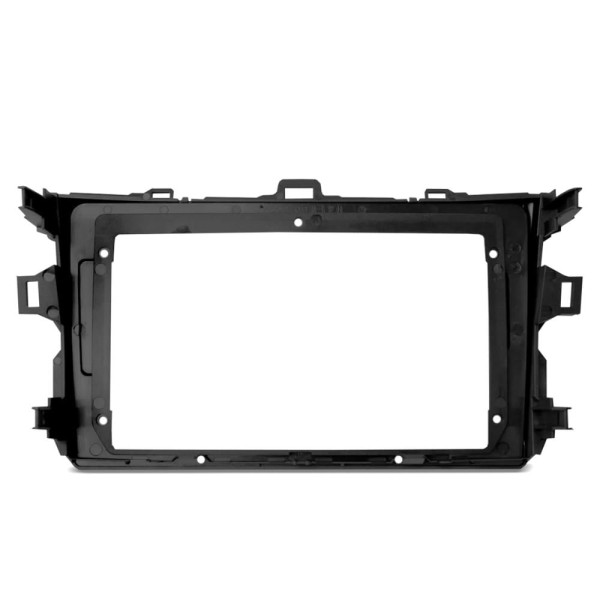 Encontraproduto.com.br - Moldura de Painel 9 Polegadas Corolla 2008 a 2014 Preto Fosco