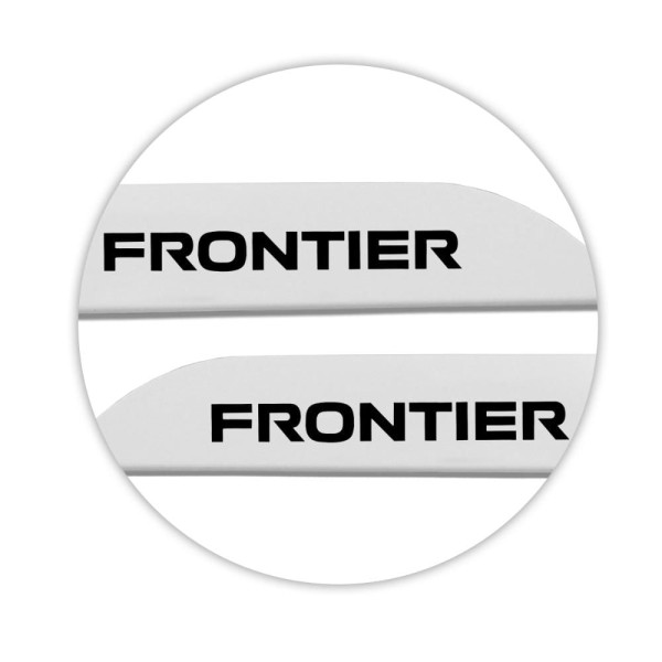 Encontraproduto.com.br - Jogo de Friso Lateral Frontier 2023 2024 Branco Aspen