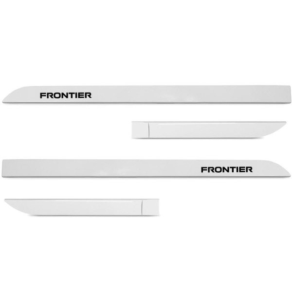 Encontraproduto.com.br - Jogo de Friso Lateral Frontier 2023 2024 Branco Aspen
