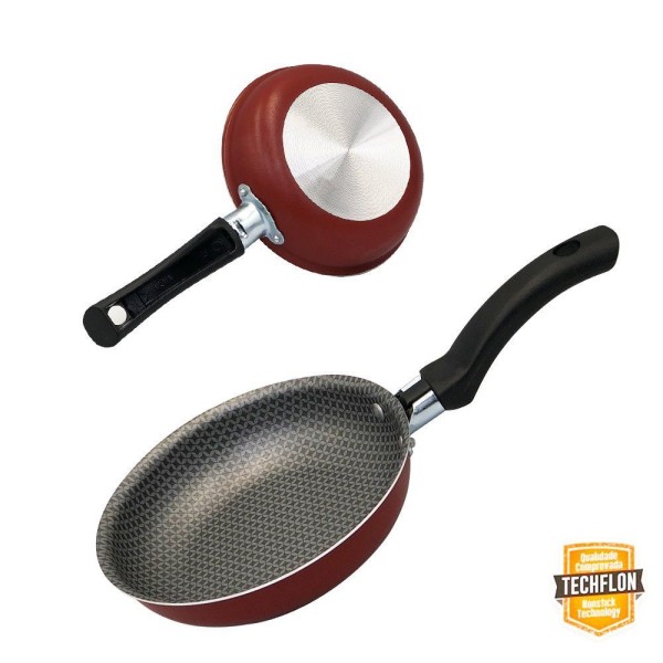 Encontraproduto.com.br - Frigideira De Tapioca Fritadeira De Bife Ovo - Vermelho
