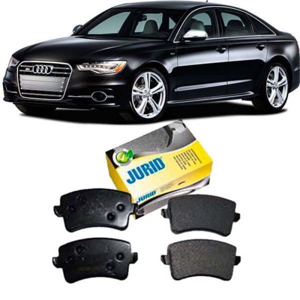 Hqj2308 - Pastilha Freio Tras Lucas - A4/A5 3.0/3.2 Fsi V6 08/Q5 2.0 Tfsi 13 Em Diante - Jurid