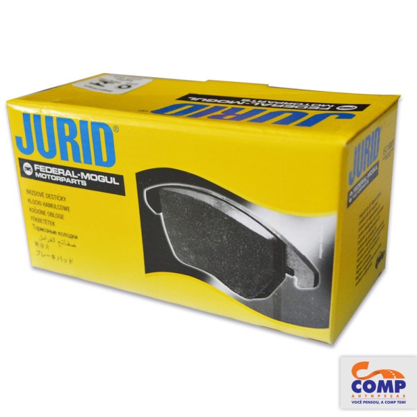 Encontraproduto.com.br - Pastilha de Freio Traseira Azera Elantra i30 Cerato Soul 2009 em diante Jurid HQJ-2313A sistema Mando Com Alarme