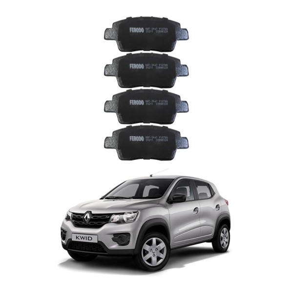 Encontraproduto.com.br - Pastilha Freio Dianteiro Kwid 2017 a 2022 Ferodo HQF2467C